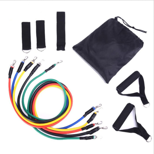 11pcs/set Latex Resistance Bands